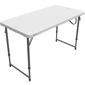Lifetime Utility Adjustable Folding Table
